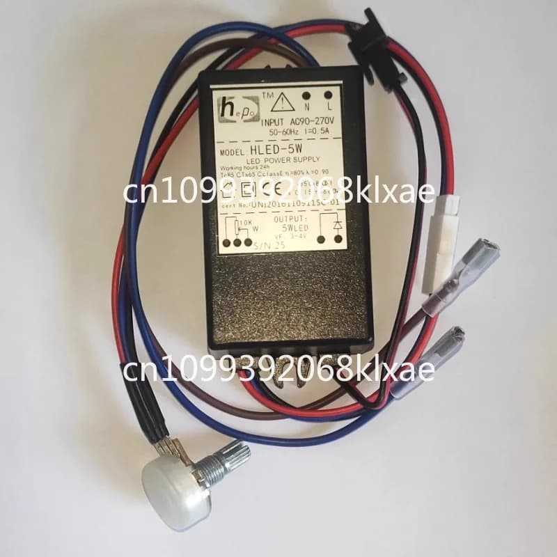 Alimentatore per microscopio LED con attenuazione HLED-5W, HLED-5W1, HLED-5WS, YX-2-5V-1000mA