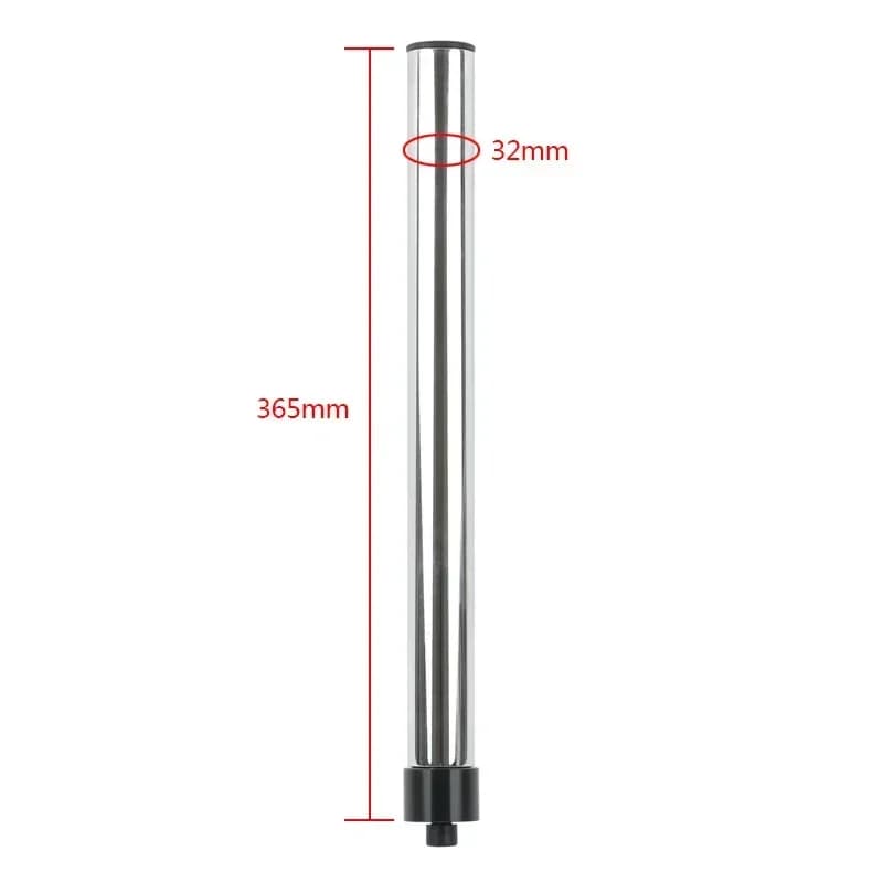 Metallo 32mm supporto supporto per microscopio staffa allungare pilastro asta Bar 76mm anello di messa a fuoco per binoculare microscopio Stereo trinoculare