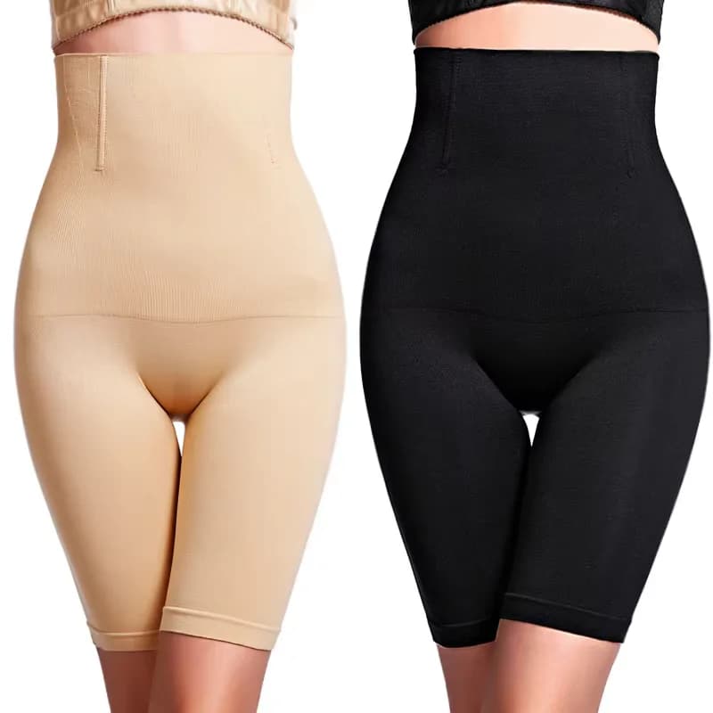 Mutandine Modellanti a Vita Alta da Donna, Pantaloncini Contenitivi Effetto Lifting Glutei, Shorts Snellenti Modellanti Senza Cuciture