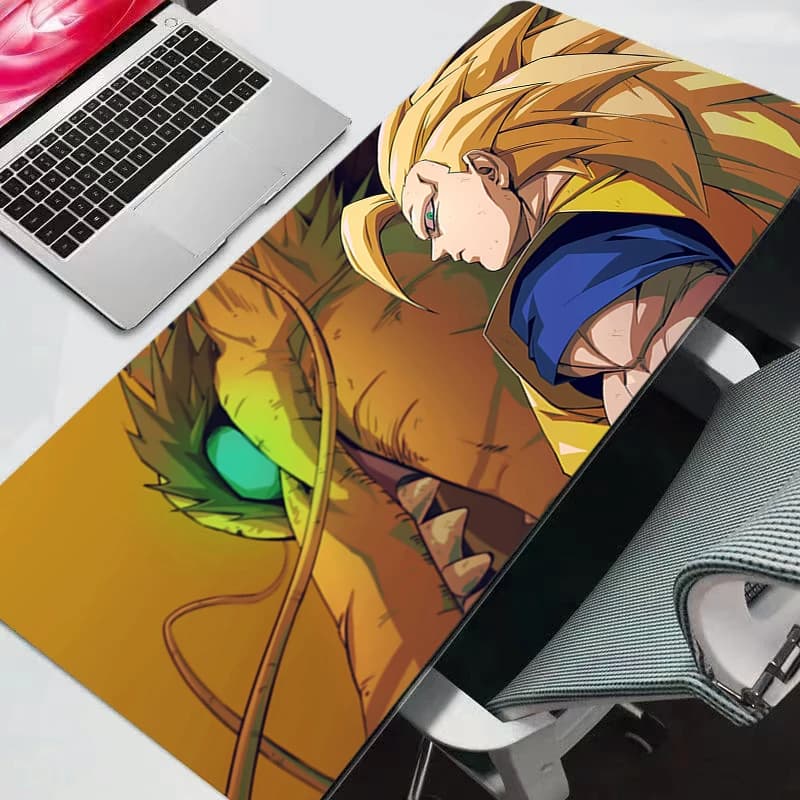 Tappetini per mouse Tappetino per mouse da gioco Cool Dragon Ball DBZ Nuovo tappetino per tastiera per computer portatile Tappetino antiscivolo in gomma per tavolo Regalo