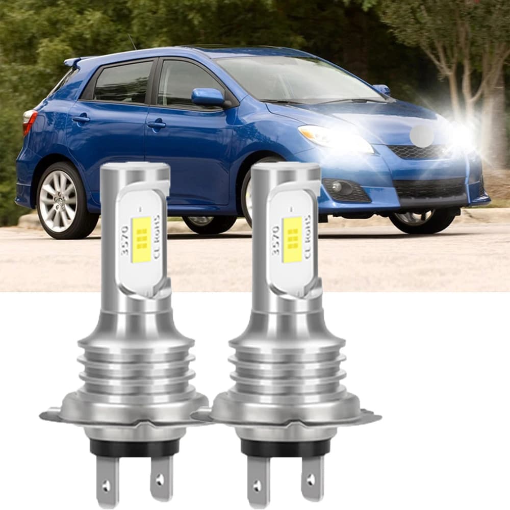 Kit Fari LED H7 20000LM, Lampadina Mini CSP 3570 per Fari Auto, Luci Fendinebbia Auto, Canbus H7 LED per Automobile 12V 6000K