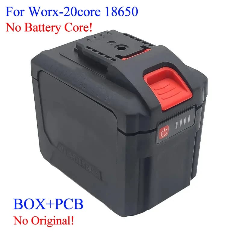 WA3550 20 Core Custodia per batteria agli ioni di litio Scatole BMS PCBA Circuito di protezione per Worx 21V Shell WA3551 WA3572 WA3590 Alloggiamenti