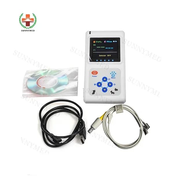 2025 SY-W001 Veterinario portatile utilizza apparecchiature mediche SpO2 pulsossimetro veterinario