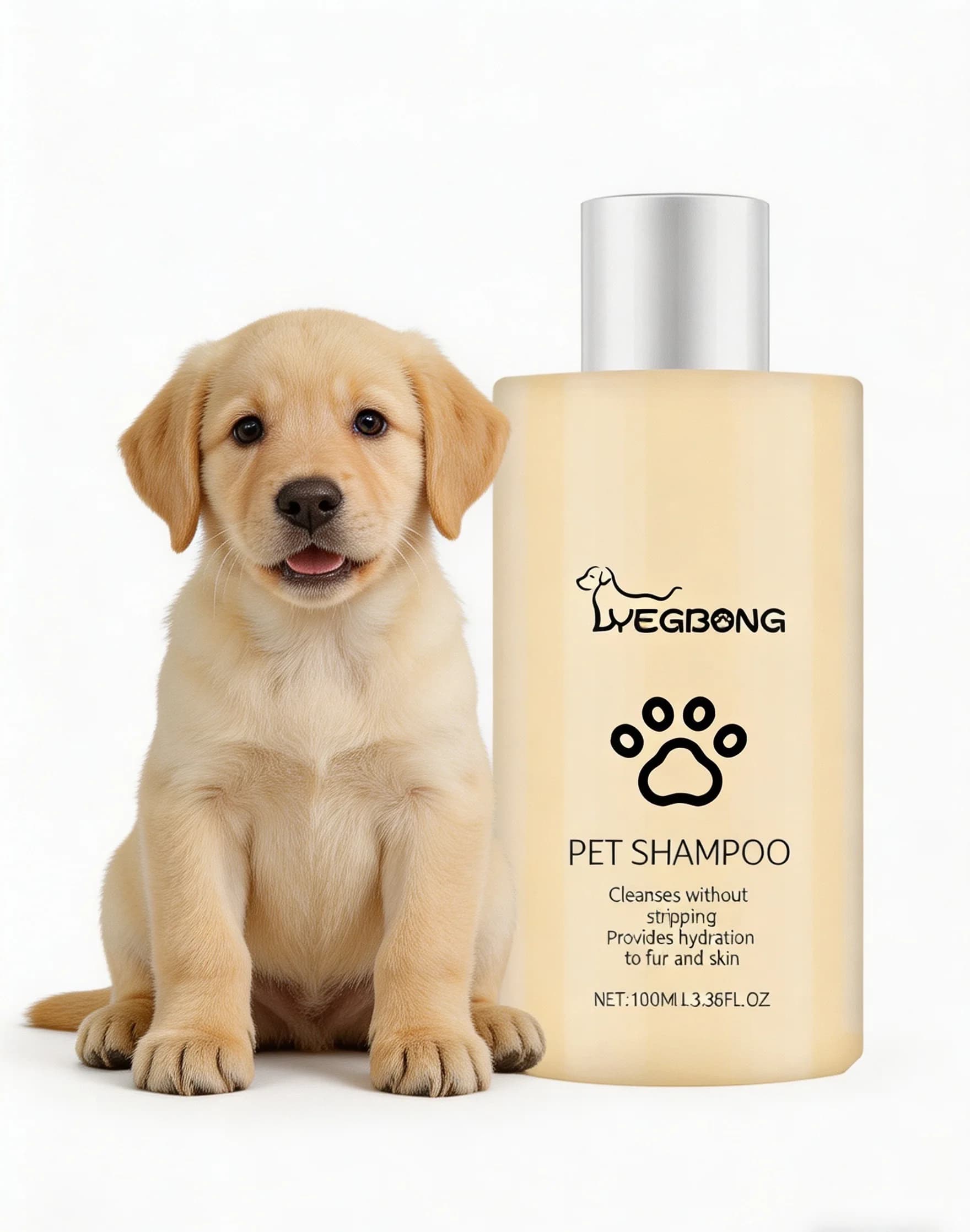 Shampoo lenitivo per animali domestici 100ML – Ipoallergenico per pelli sensibili, per cani e gatti, per Teddy/Bichon/Shiba/Corgi/Golden/Labrador