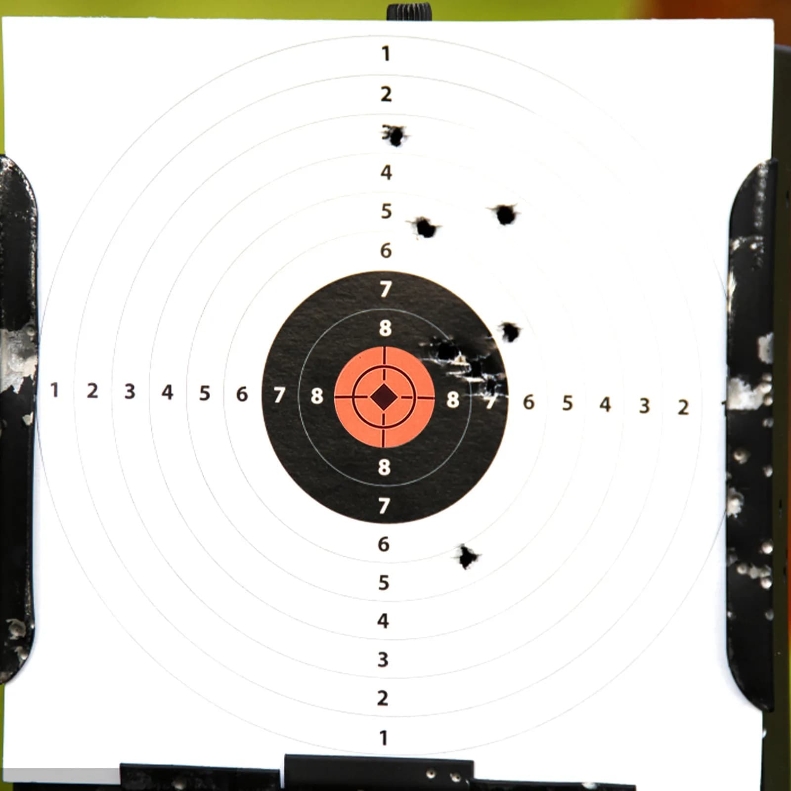 720 Pezzi Etichette Adesive Professionali per Bersagli da Tiro, Adesivi in Carta Autoadesivi Portatili per Allenamento Sportivo di Tiro con l'Arco e Pratica di Tiro con la Pistola
