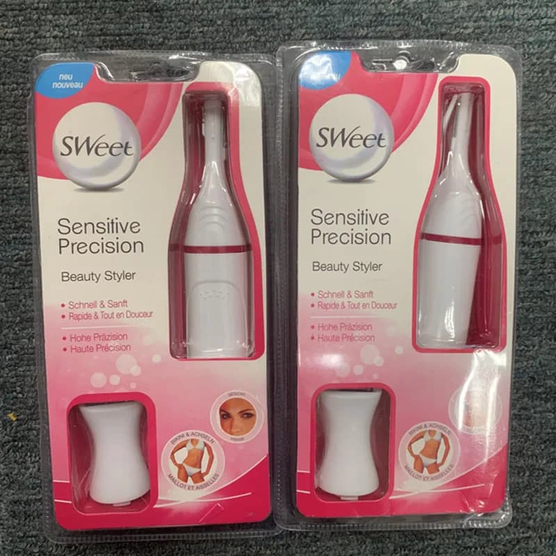 Electric 5 In 1 Women's Enamel Hair Removal Razor Multifunction Eyebrow Shaft Arms Bikini Gamba Female Toiletry Tool