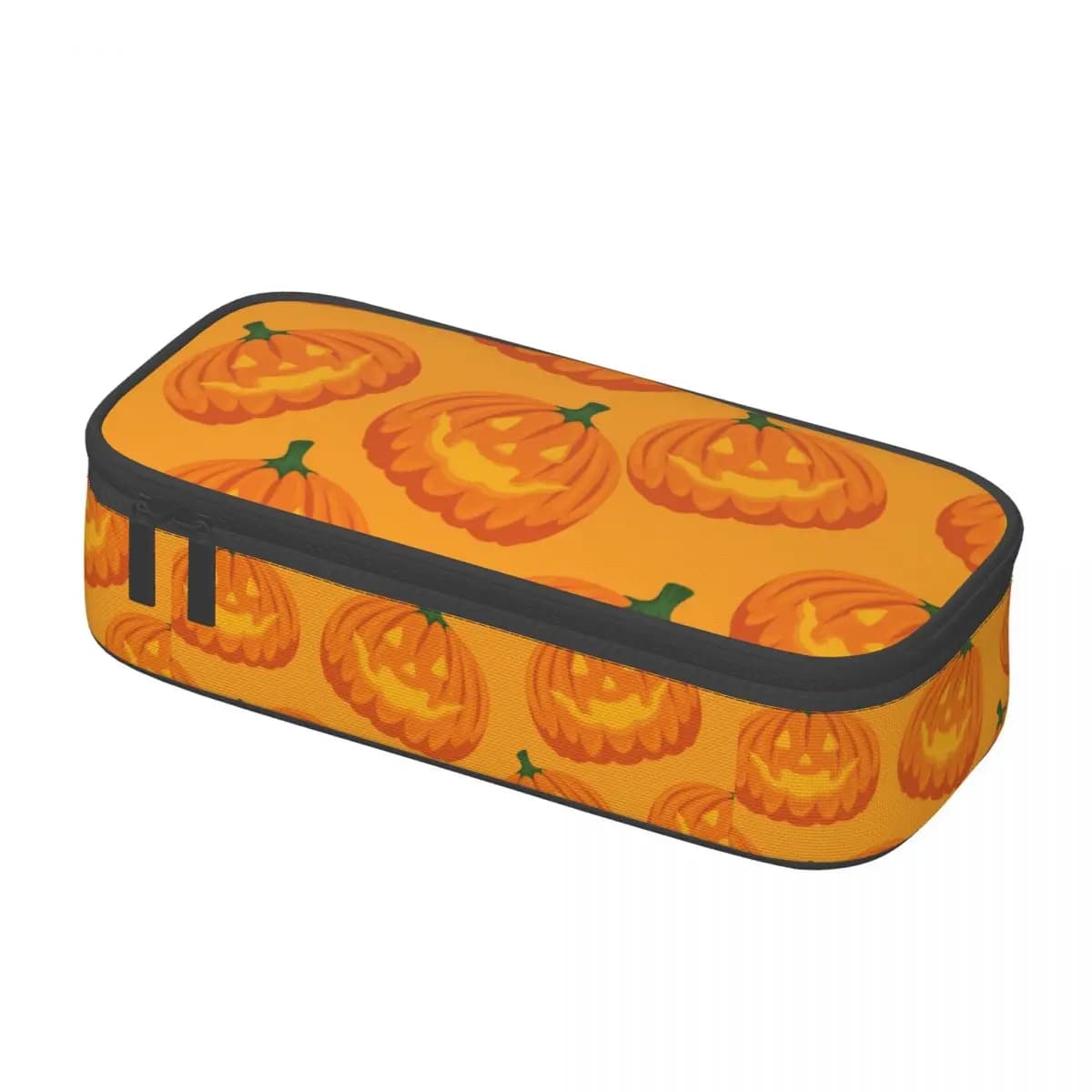 Astuccio per matite con motivo zucca di Halloween, astuccio per matite, portapenne per studenti, materiale scolastico, cancelleria cosmetica