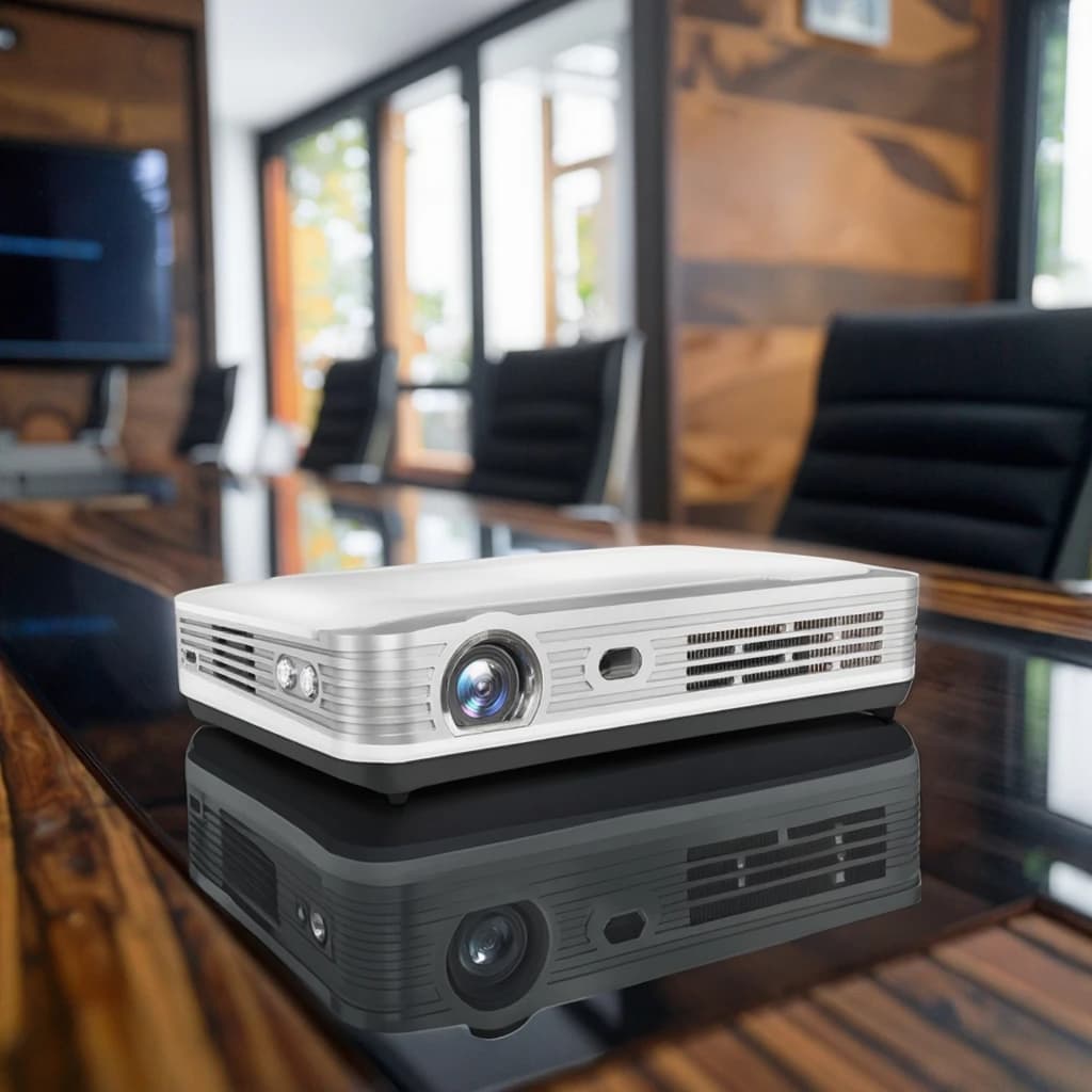 New Upgrade Mini Portable 5000 Lumens 4K 3D Projector Android WiFi For Home Cinema Office Education Multipurpose Auto