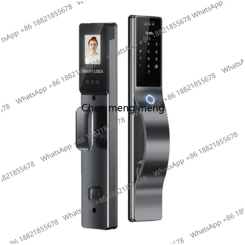 Serratura antifurto per porta domestica con password intelligente, serratura elettronica automatica, serratura con scheda magnetica