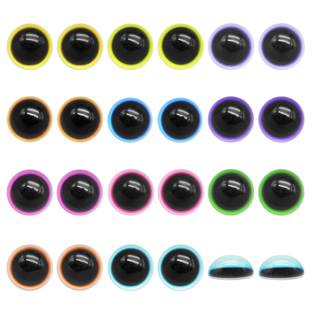 5/10/15/25 pairs half ball eyes glass animal cat hemisphere eyes cabochon for doll toy diy creation jewelry crafts furniture 6-30mm