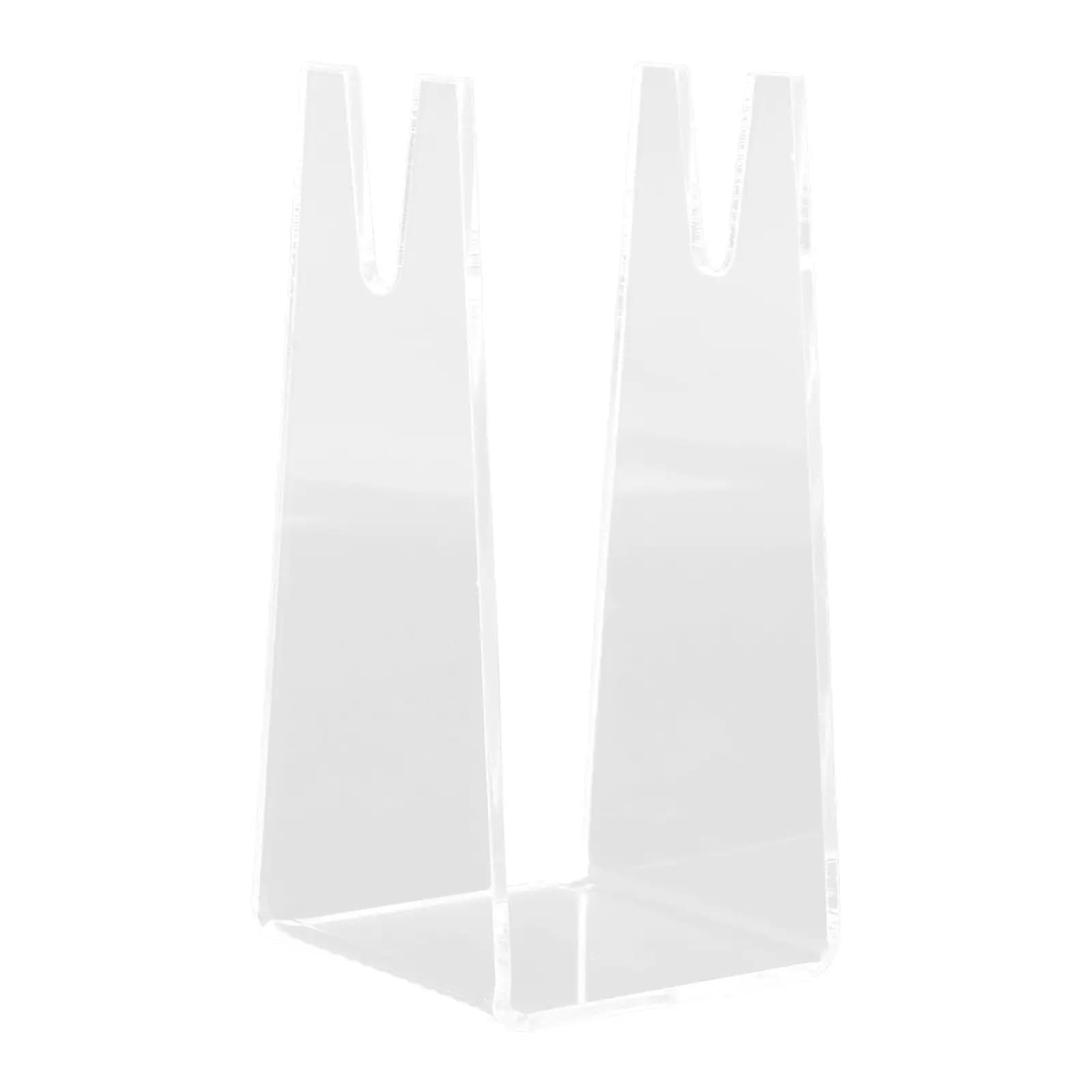 Espositore per Racchette da Ping Pong in Acrilico Trasparente 3mm, Supporto per Racchette, Organizzatore per Sala Giochi, Scaffale per Racchette da Baseball