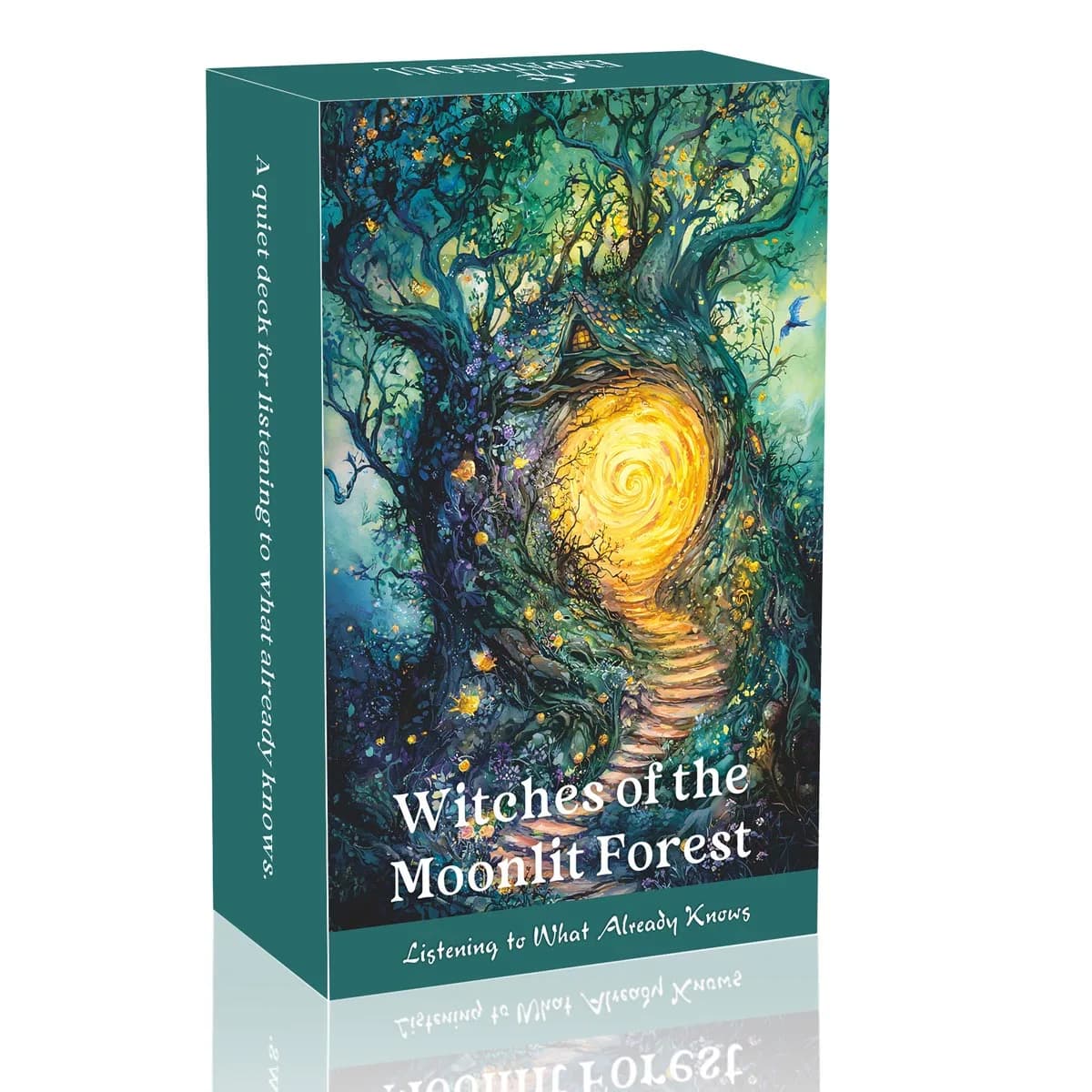 54 pezzi 13x8 cm Witches Of The Moonlit Forest Oracle Listening to What Alteady Knows Deck Card Games
