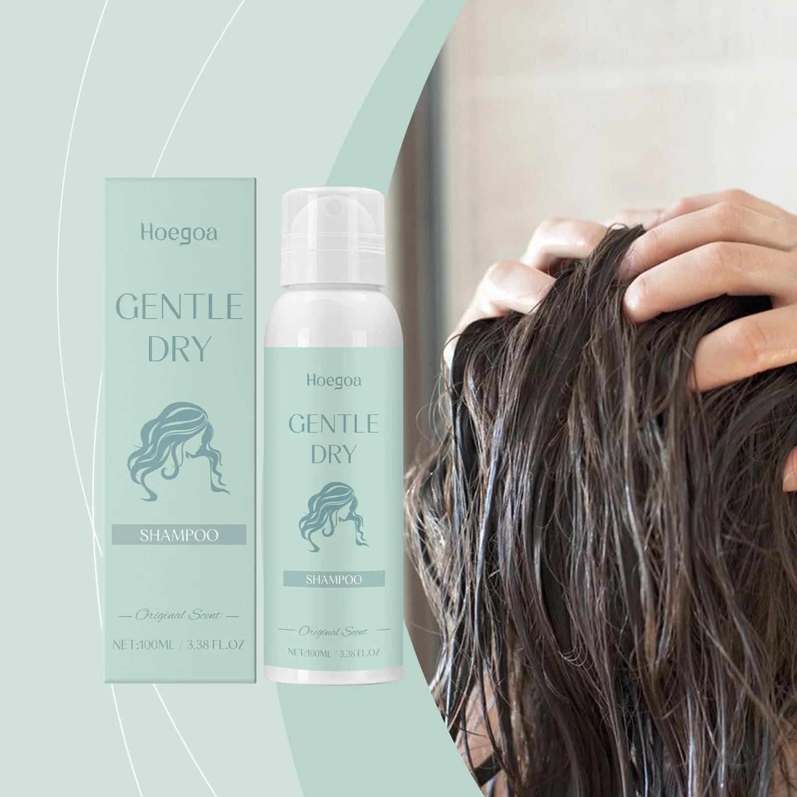 Shampoo secco Spray Controllo Olio Assorbente Volumizzante Aria Soffici Radice Sollevamento Rinfrescante Idratante Viaggio Nessun Bianco Bellezza Salute
