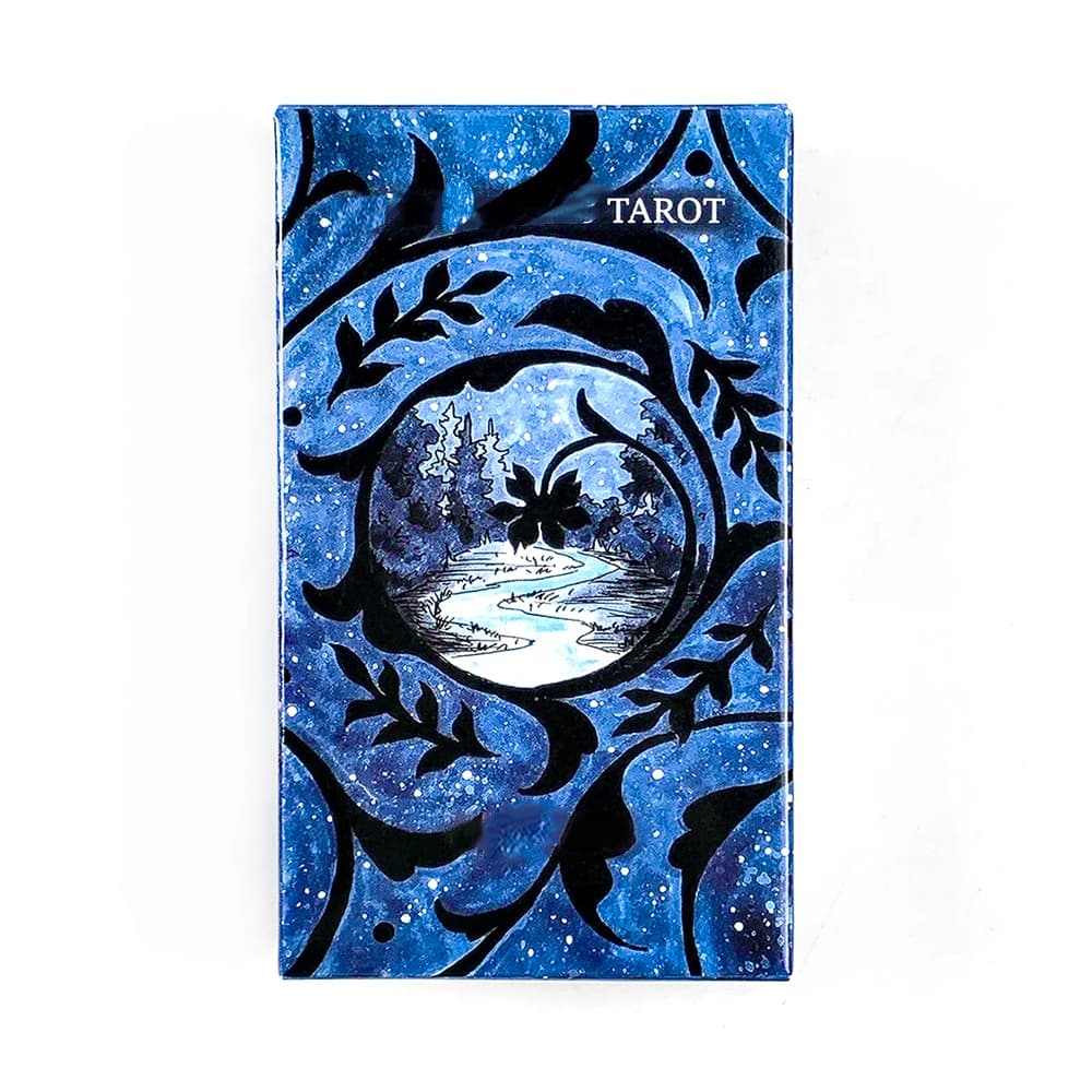 Nuove Carte dei Tarocchi 56 Pezzi Illustrate a Mano, Mazzo Oracolo Myriorama, Durevole e Portatile, Gioco per le Feste, Gioco da Tavolo per Riunioni Familiari