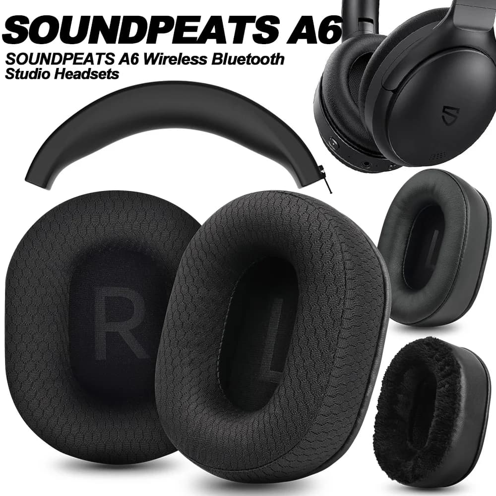 Replacement for SOUNDPEATS A6 Wireless earphones Headsets for earphones Headphones Protective earpieces
