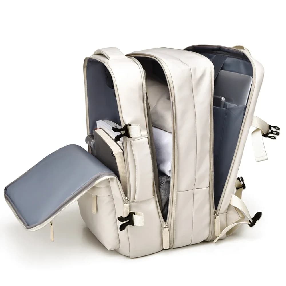 Zaino 40x30x20 per Aereo, Bagaglio a Mano per Cabina, Zaino per Laptop da Viaggio, Zaino Scuola, Borsa Uomo Donna