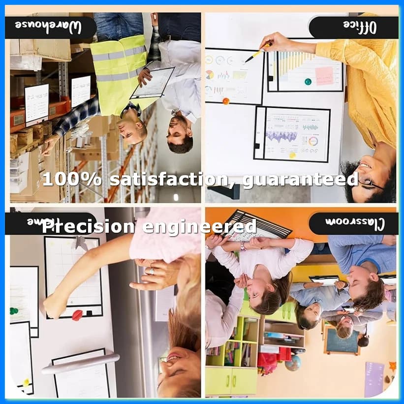 25 Pezzi Cartelle Portadocumenti 24x32cm con Tasche Cancellabili a Secco per Insegnanti, Organizzazione Lavoro e Aula B-A69M