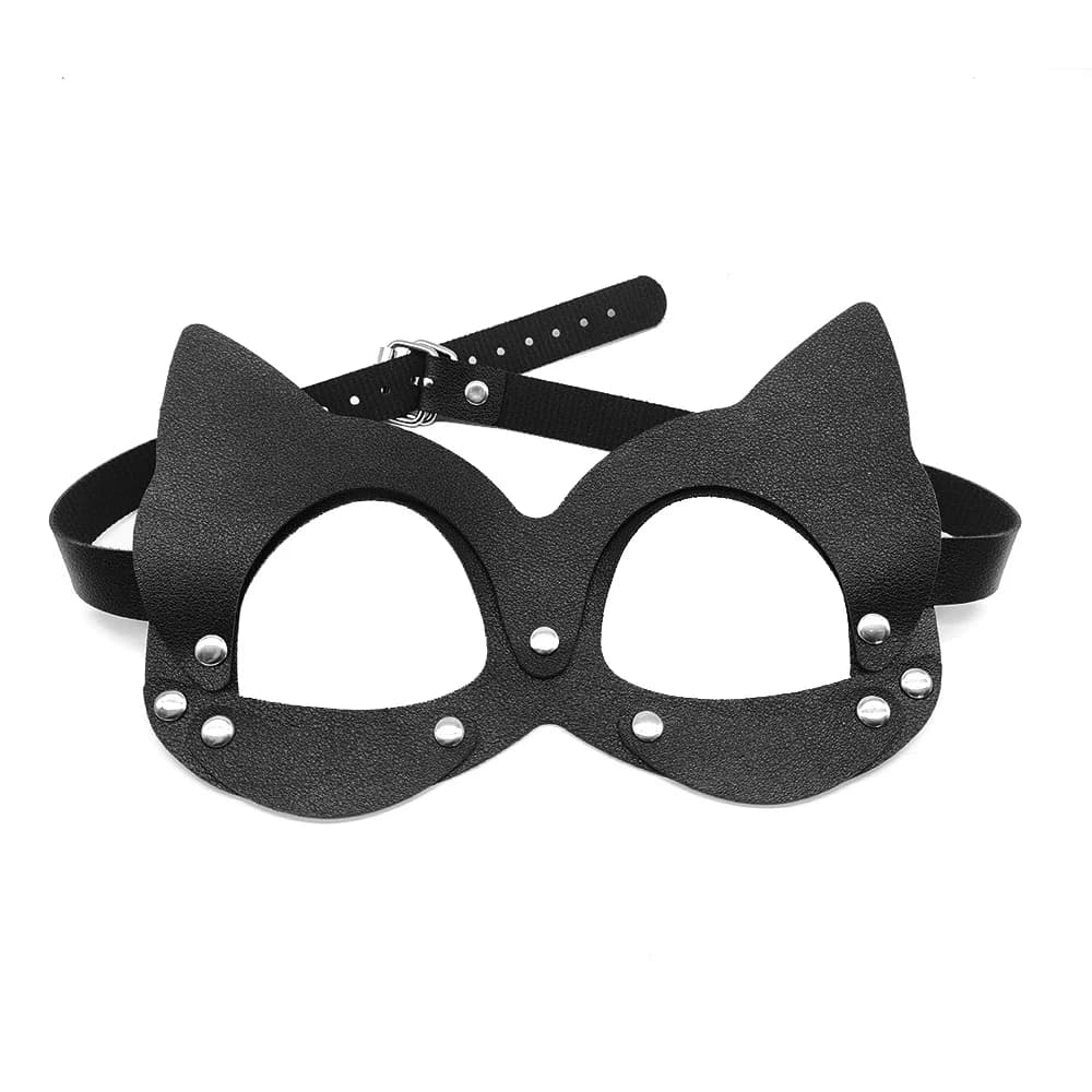 Maschera per Occhi SM Volpe/Gufo/Mickey Mouse, Prodotti per Adulti, Maschere in Pelle per Giochi di Ruolo, Accessori per Coppie, Oggetti di Scena per Flirt Alternativo