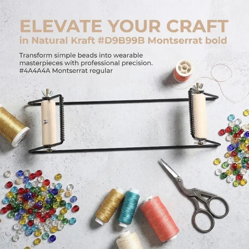 Jewelry Making Tools Weaving Beading Loom Easy‑to‑use DIY Tool Kit For Handmade Jewellery Bracelets Earrings Necklaces