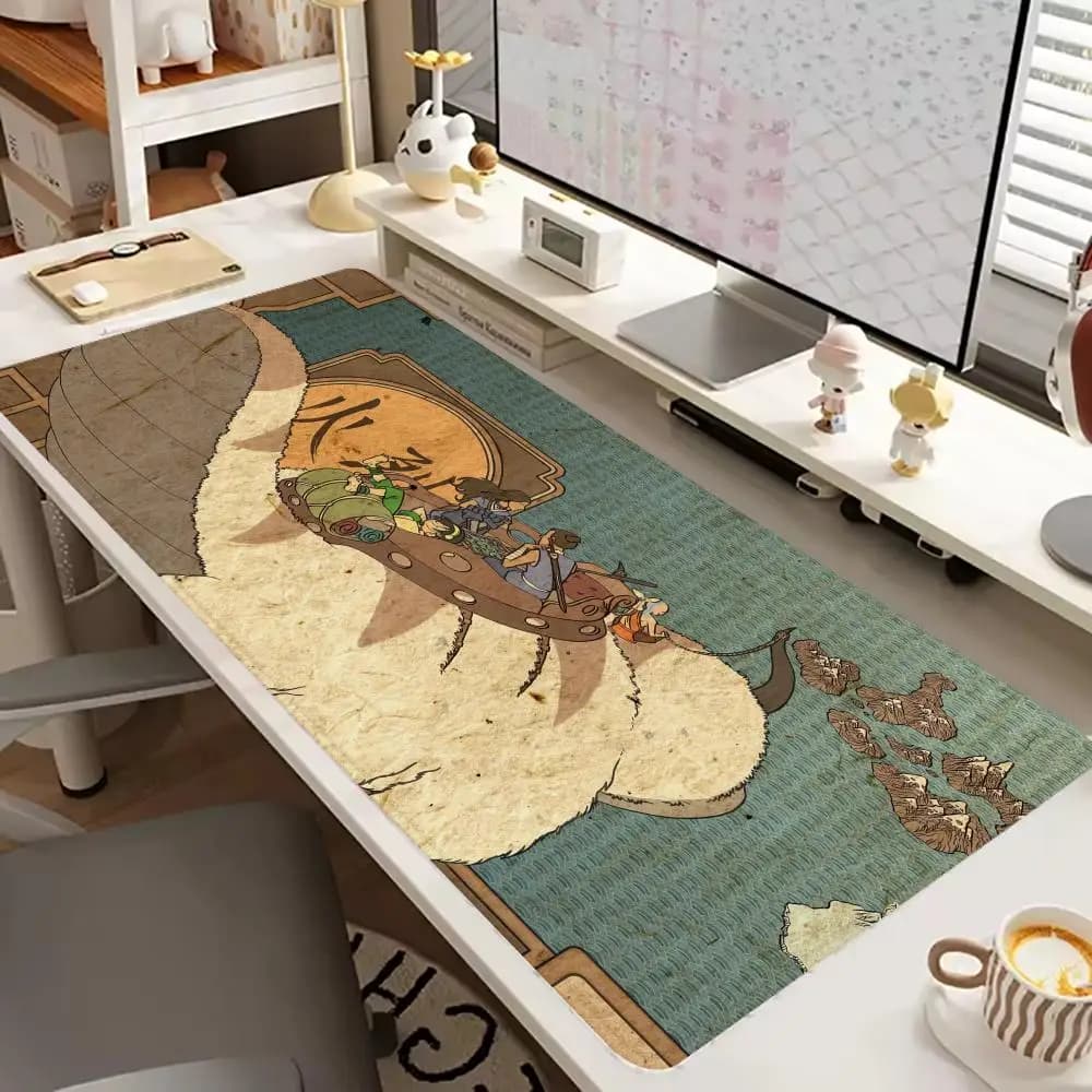 A_Avatar The Last A_Airbender Mouse Pad Computer cabinet pads art Oversized gaming computer Gaming accessories Pad