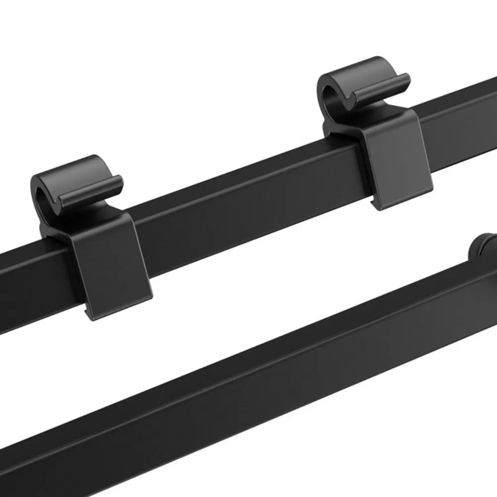20 Pezzi Clip Flessibili per Cavi da Scrivania per Smartphone, Tablet, Microfoni - Organizzatore Regolabile a Braccio Flessibile per Ufficio, Casa, Studio