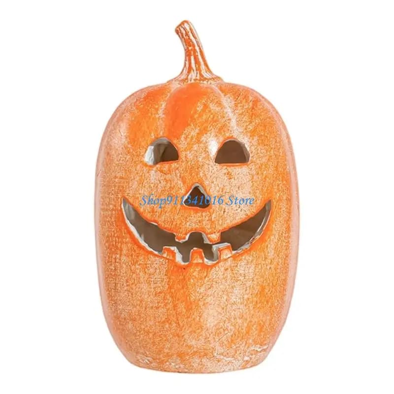 Ornament Pumpkins in Resin Decoration Pumpkins Halloween for porches and meadows