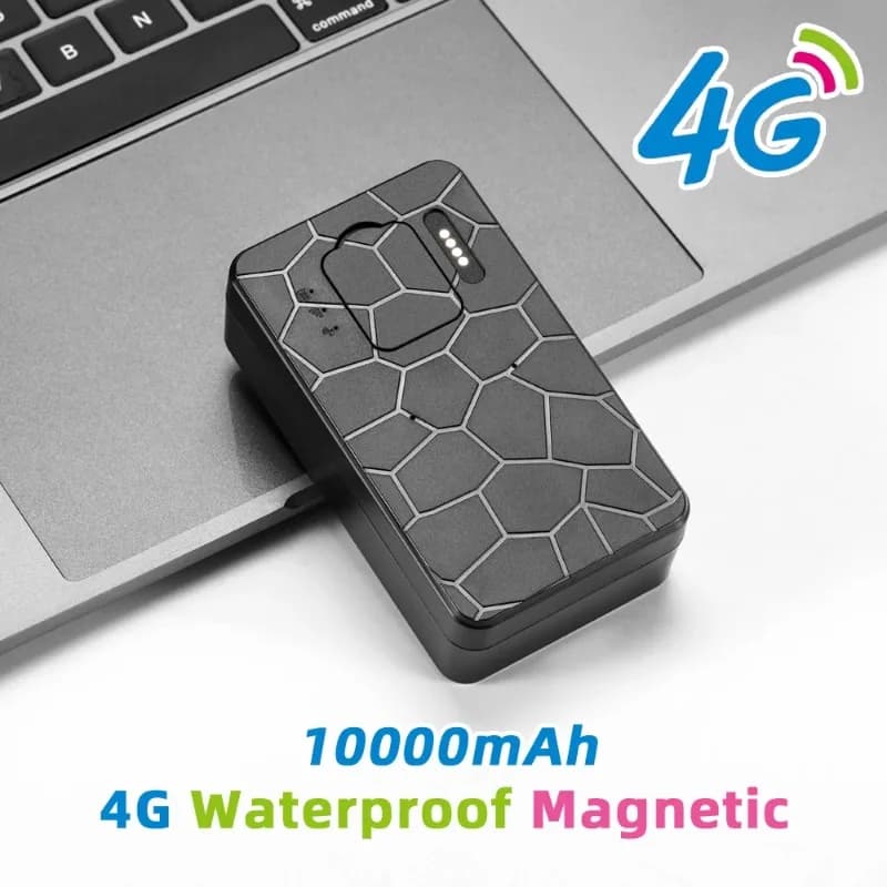Localizzatore GPS 4G per auto 10000mAh Localizzatore GPS 4G Monitor vocale 6000mAh Localizzatore GPS Magnete Dispositivo di localizzazione impermeabile Avviso Tamper