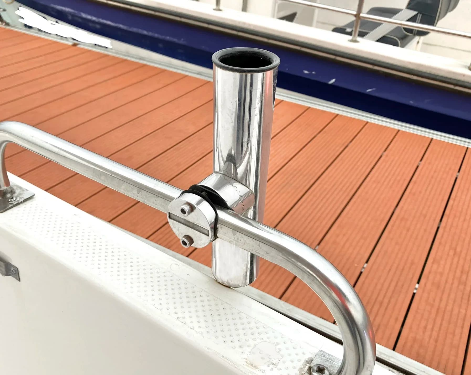 Stainless Steel Seawater Fishing Bracket 316, Single Tube Fishing Rod Bracket, Yacht Grip, Fly Fishing Boat Accessories
