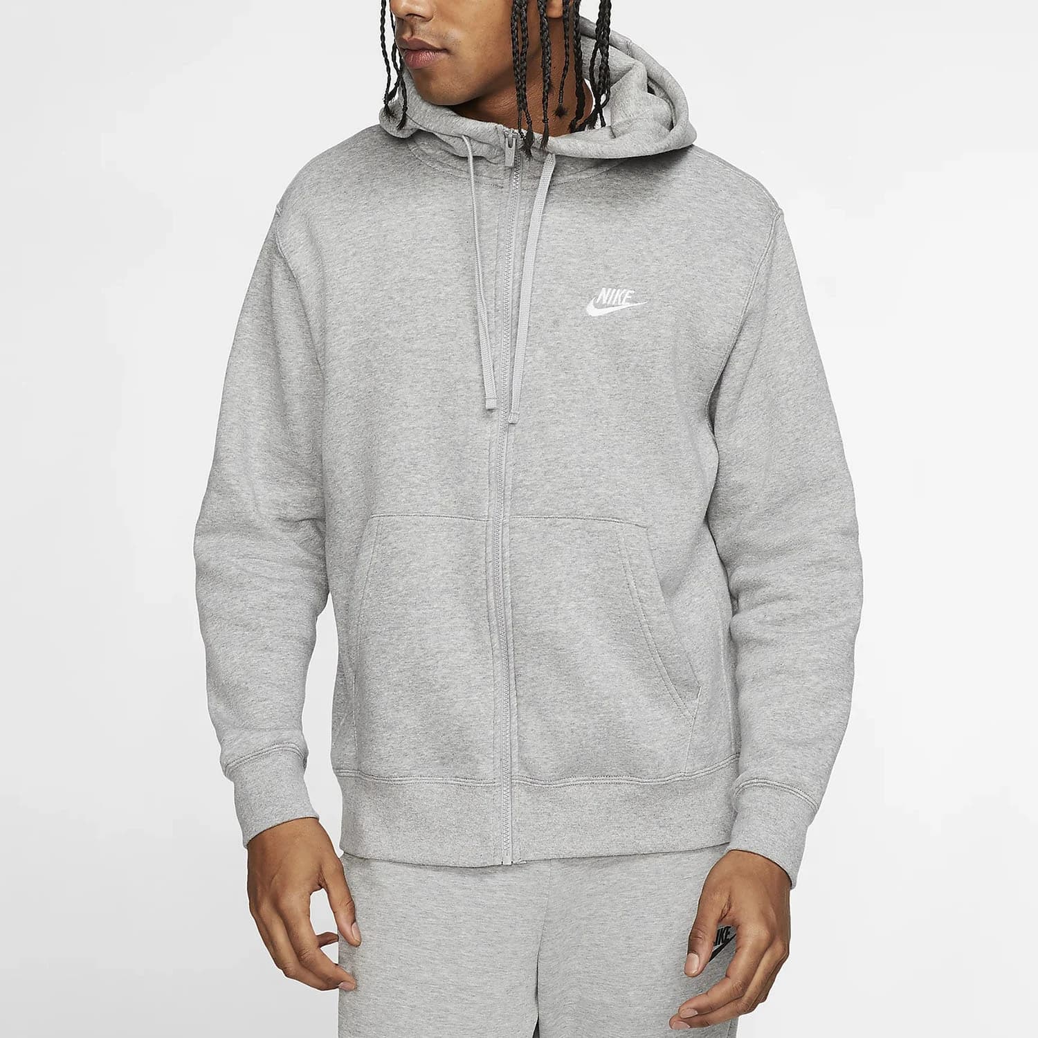 Nike Official Spring/Autumn New Men's Fleece Knit Sports Casual Jacket BV2646-063
