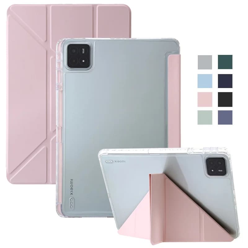 GEFENIS Per Xiaomi Mi Pad 6S Pro Custodia da 12.4 pollici Smart Folio Supporto magnetico Tablet Coque per Xiaomi Pad 6s Pro Custodia con matita H