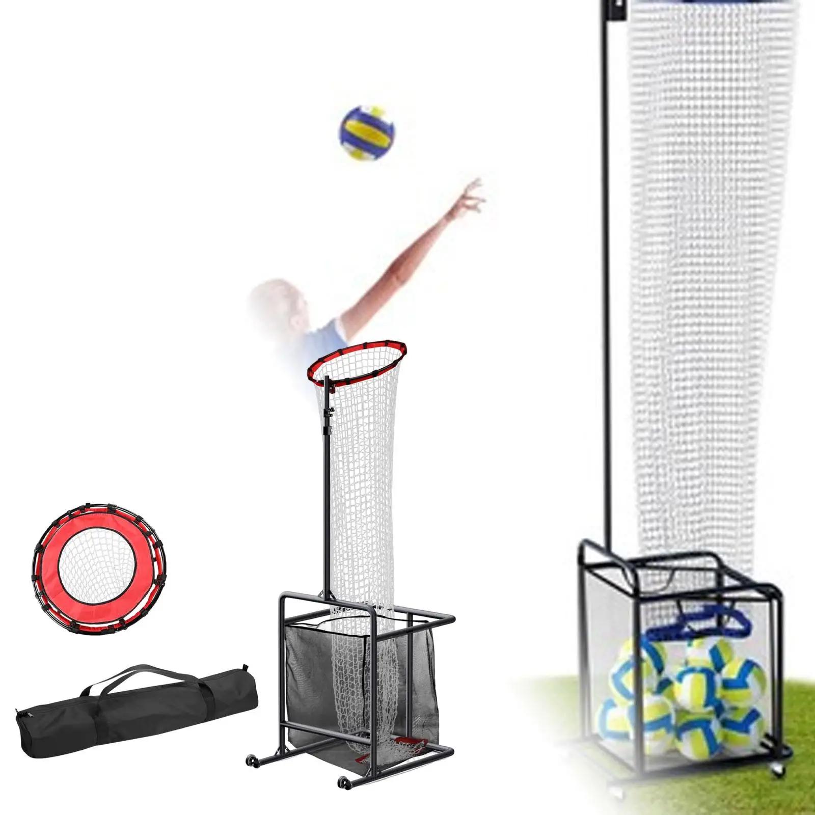 Training Network for Volleyball Setter Practice to Serve Improve Skills Robusta portable network adjustable in height and angle for volleyball target