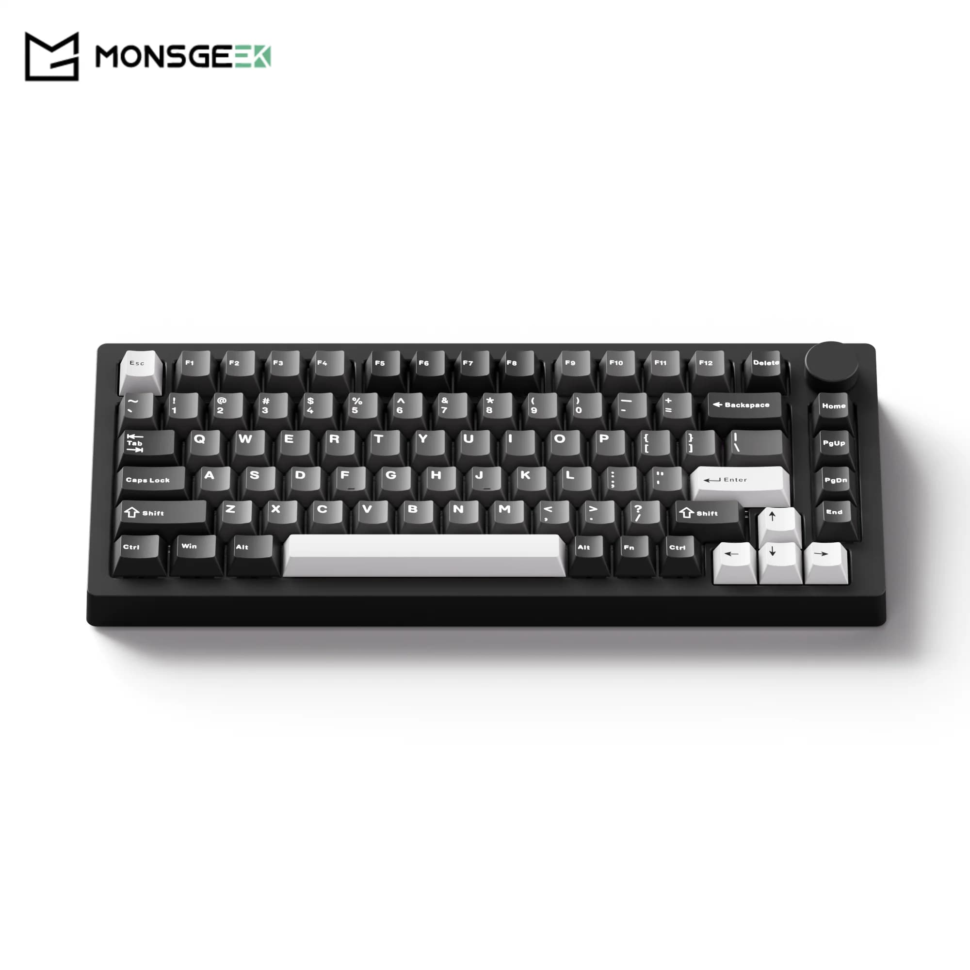MonsGeek M1 V5 Tastiera meccanica Smontaggio rapido 75% 82 tasti Montaggio con guarnizione RGB 5 pin Tastiera personalizzata in alluminio sostituibile a caldo