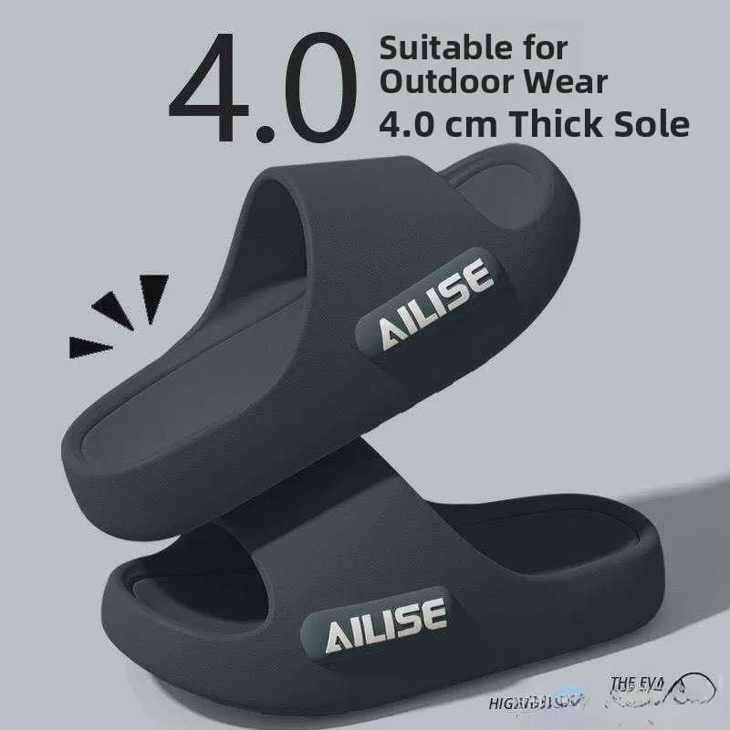 Ciabatte da uomo anti-odore per l'estate, da esterno, con fondo spesso, antiscivolo, per interni, in EVA, senza odore ai piedi, slip-on, calzature maschili