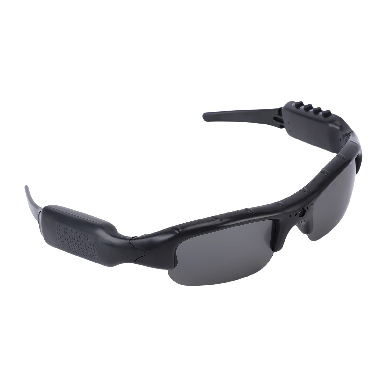 Smart Bicycle Glasses with Photo and Video Recording, Action Camera HD, Polarized Glasses for Cycling with First Person Vision