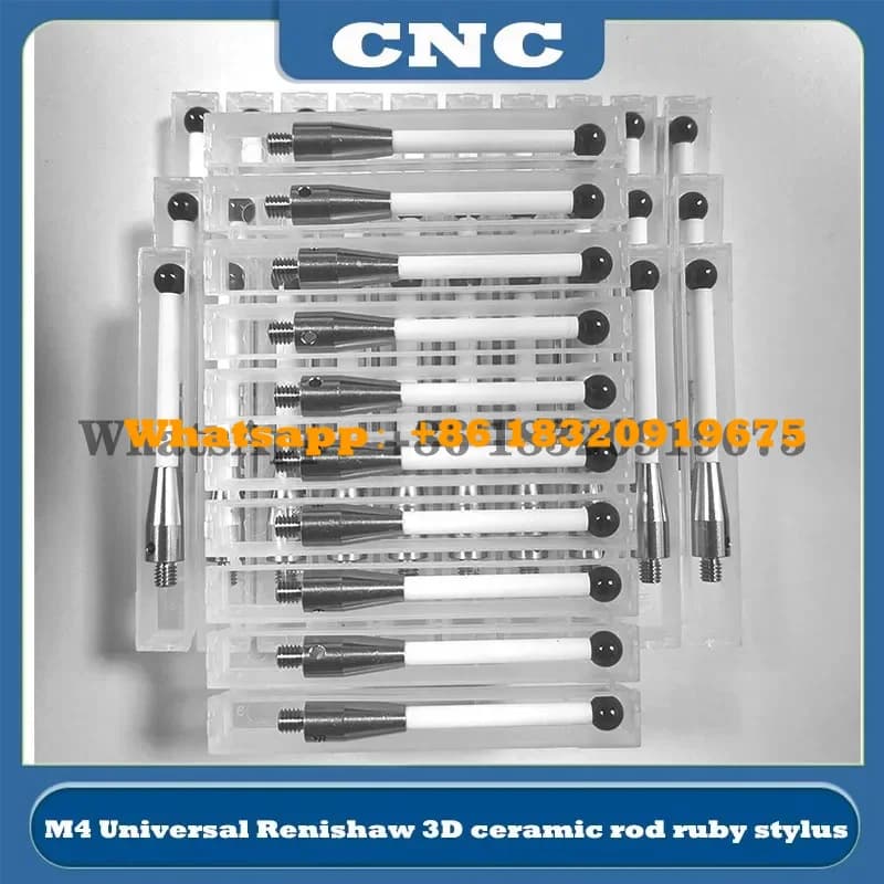 La sonda ceramica universale CNC M4 sostituisce la sonda stilo rubino con asta in ceramica a tre coordinate Renishaw M4-C5706 MMP25 CF-38 6,0 mm