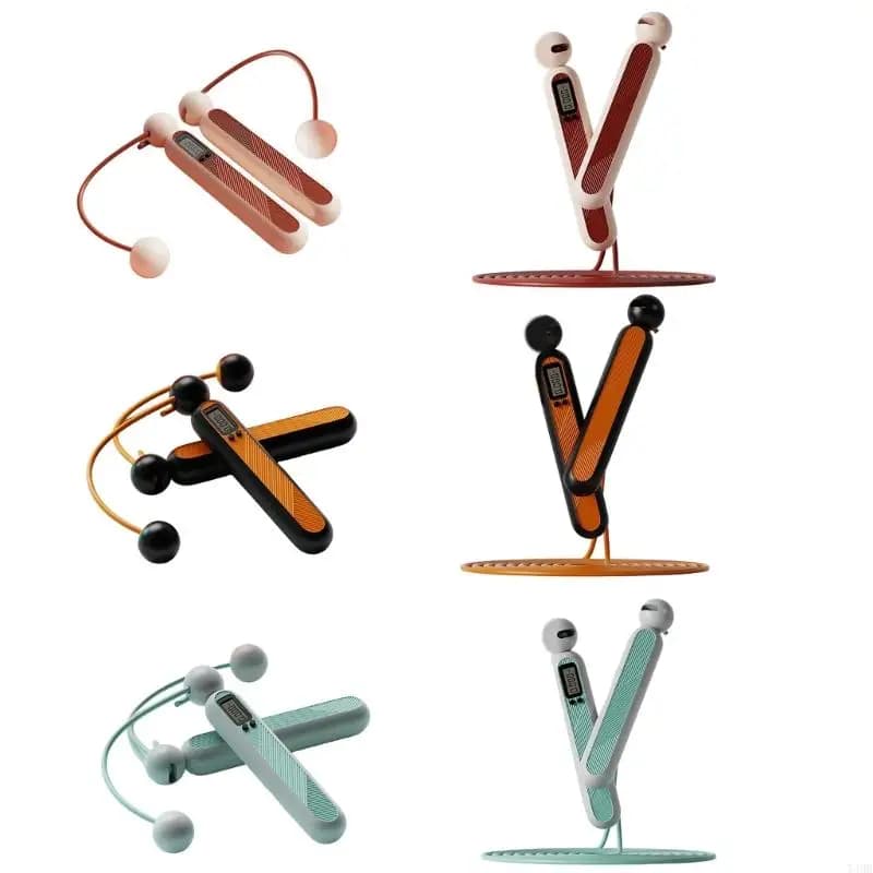 Strong cord jump with counter with digital counter for external weight loss Adjustable exercise T4MB
