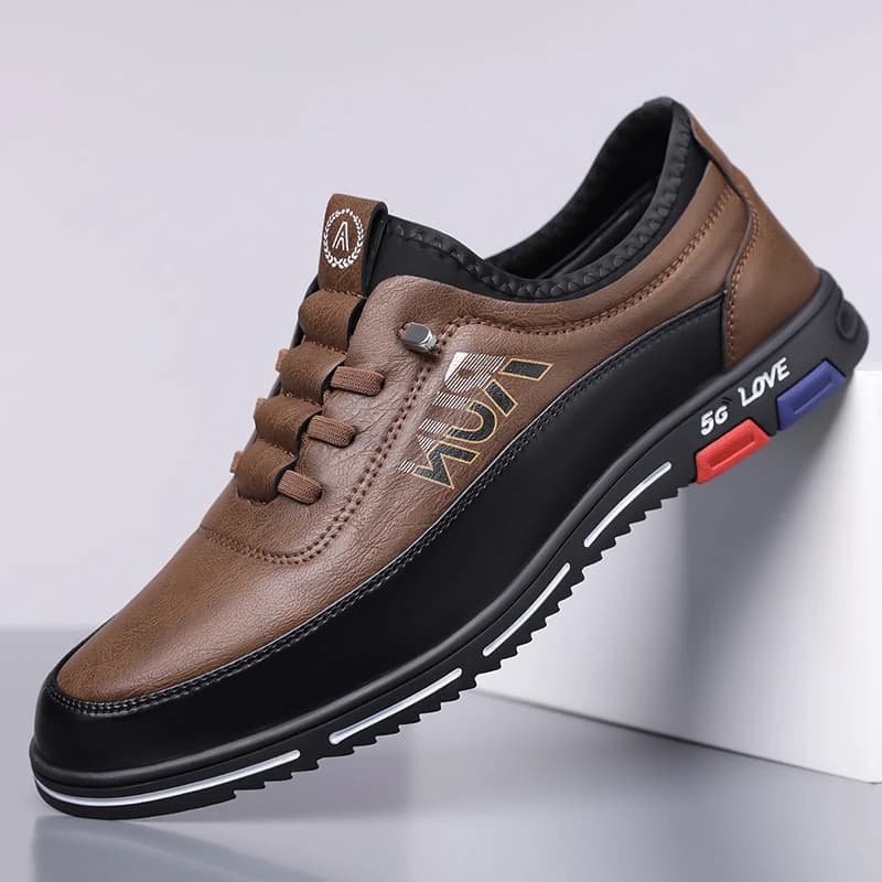 Men's Fashion Slip-on Loafers, Soft Sole, Non-slip & Breathable, Business Casual Shoes for Outdoor & Driving-XH8781