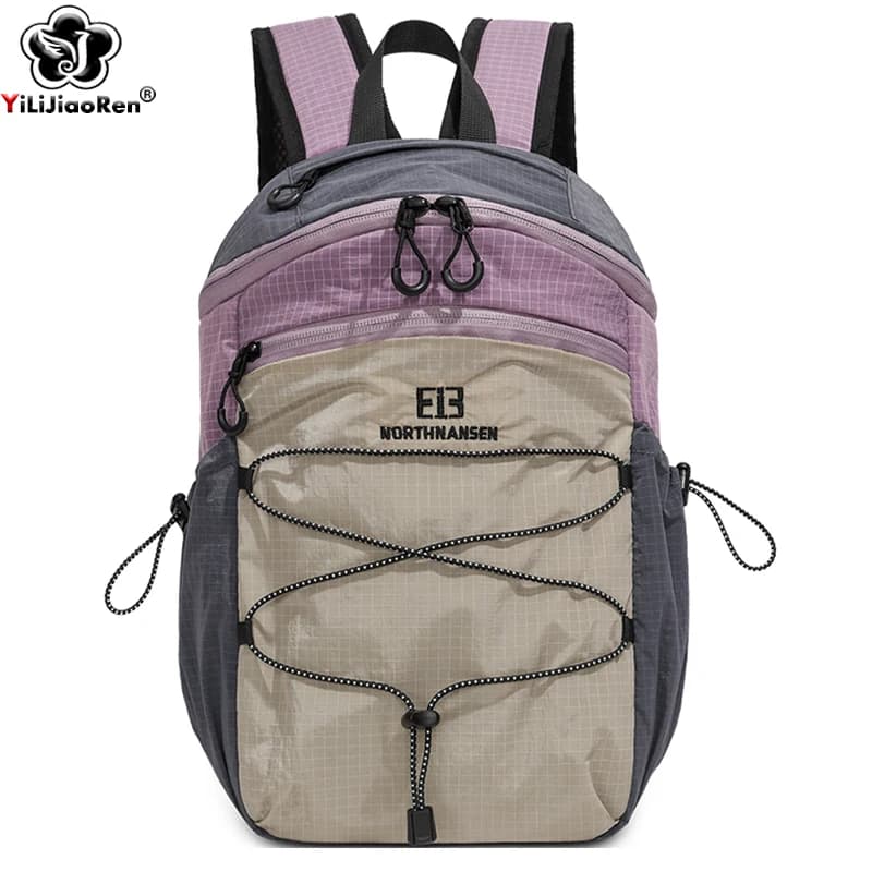 Fashion Commuter Backpacks Women High Quality Waterproof Nylon Daypack Ladies Lightweight School Bag Large Travel Rucksack