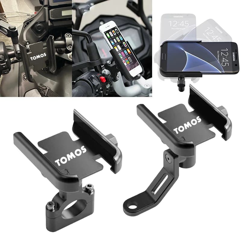 Supporto per Navigatore con Ammortizzatore per Moto Tomos Nitro Arrow Sprint LX Streetmate R A35 Racing TT T12 A35