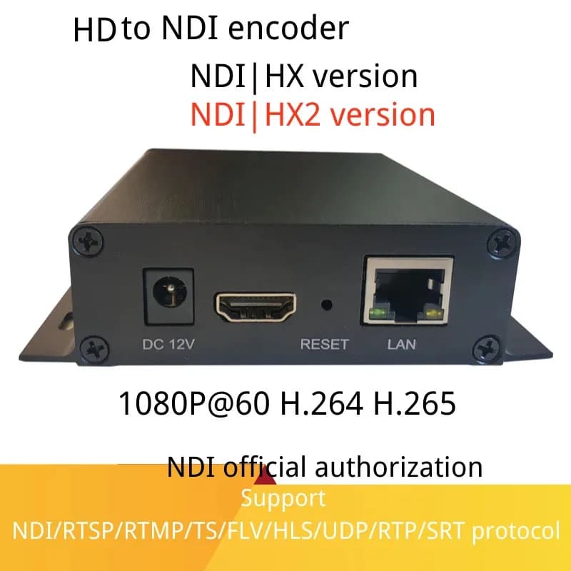 OTV-CY12 Encoder video compatibile HDMI Scheda di acquisizione H.265 Encoder NDI HX HX2 acquisizione giochi dal vivo schermo del computer