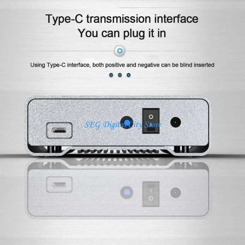 U75B Blueendless 3.5'' HDD for Case USB3.0 /TypeC External SSD Box Enclosure 5Gb