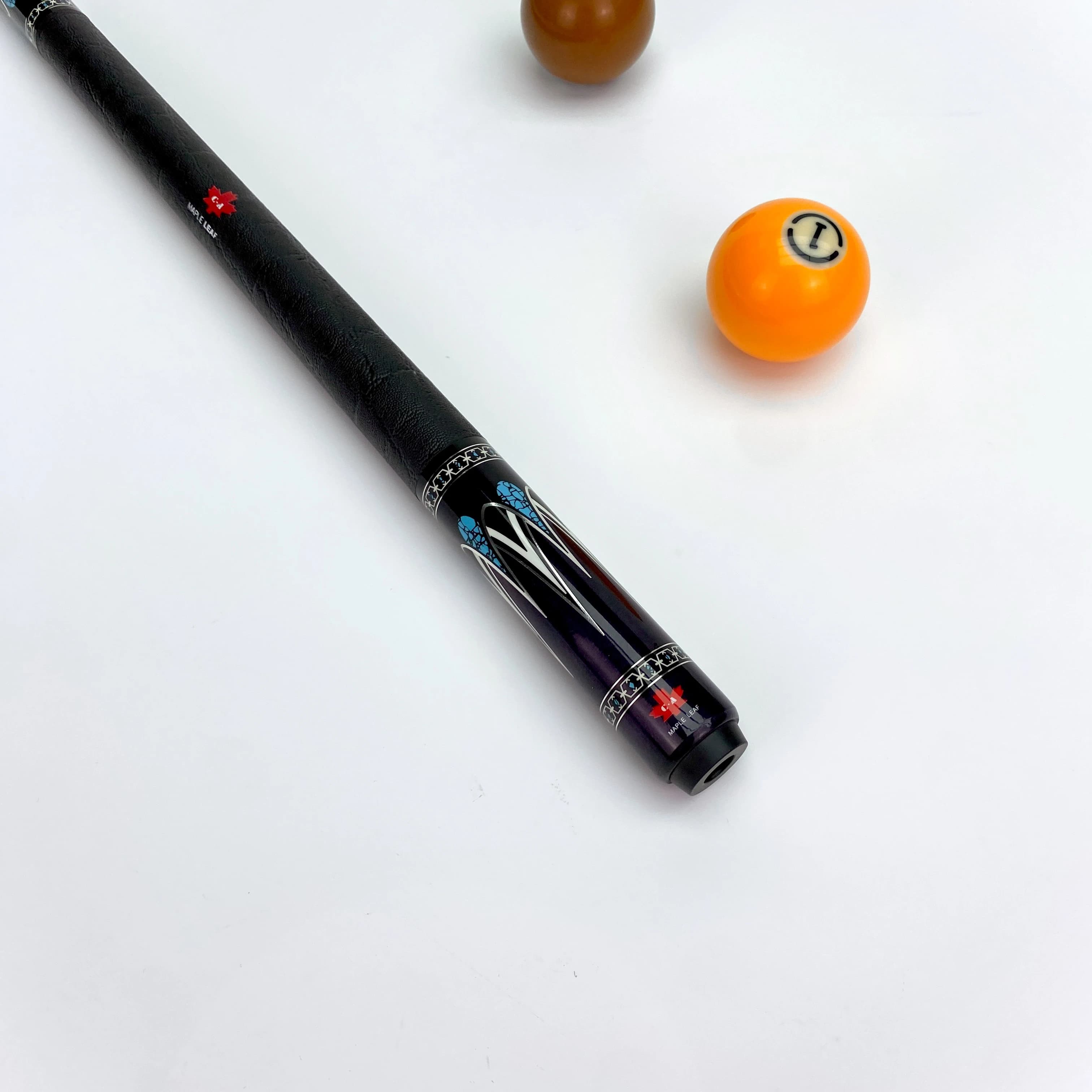 New Arrival 1/2 Split Cue Entry Level 12.5mm-13mm Canadian Maple Wood Billiard FP9A Carbon Fiber Customizable Pool Cue Stick
