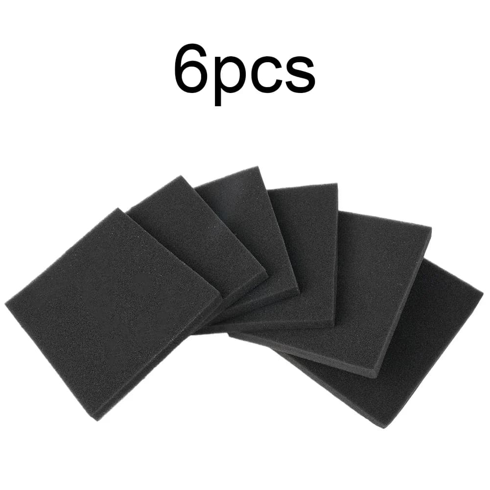 Useful Things For Home Supplies Kitchen 6pcs Sponge Filters For Household Cleaning Vacuum Cleaner FC8140 FC8142 FC8144 FC8148