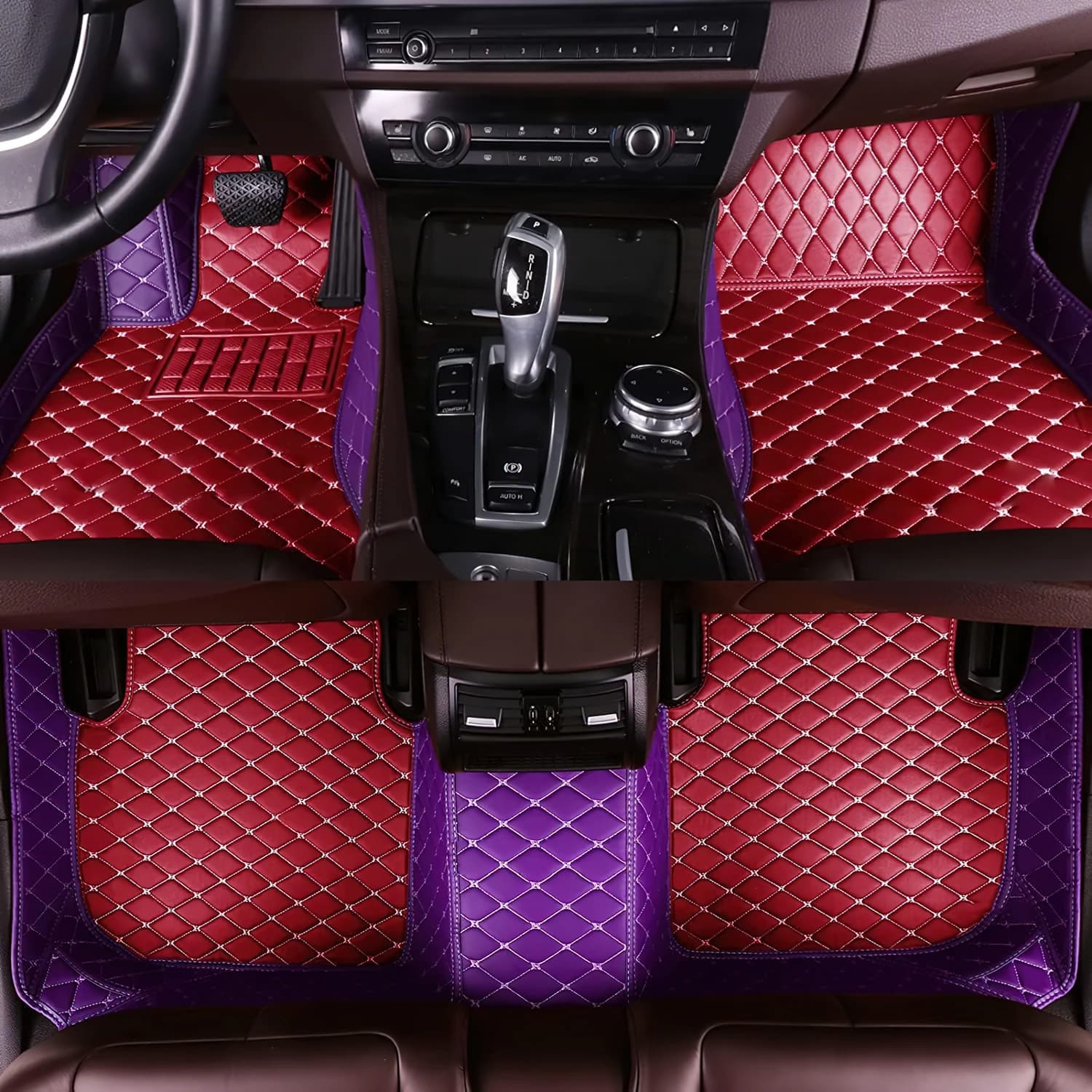 Accessori tappetini per auto per Trumpchi GS4 2020 2021 2022 2023-2025 Tappetini in pelle per auto set completo tappetini per veicoli