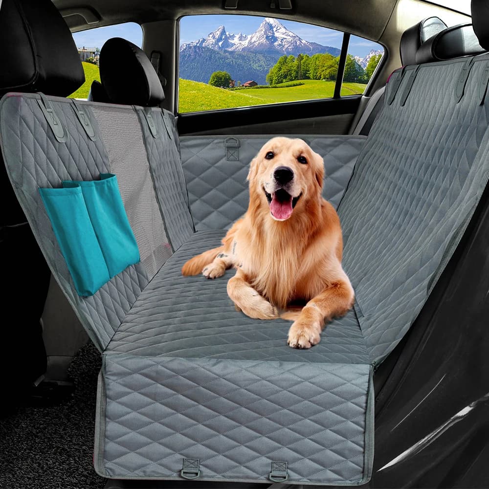 PETRAVEL Coprisedile per auto per cani Impermeabile Pet Travel Dog Carrier Amaca Protezione per sedile posteriore per auto Tappetino di sicurezza per cani