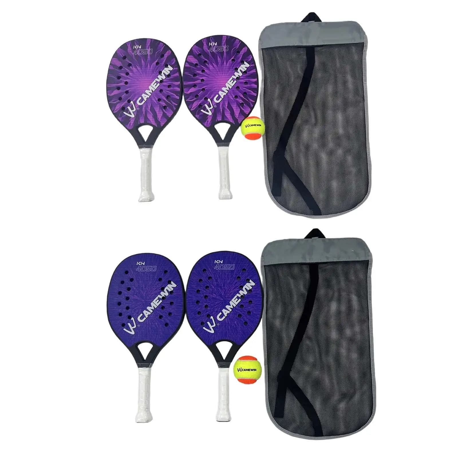 2-piece portable beach tennis racks for garden playground
