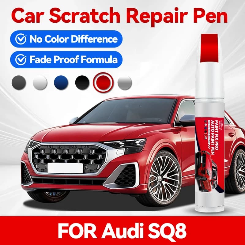 Car body paint pen For Audi SQ8 auto paint concealer pencil acrylic paints body repair car accessories automotive detailing