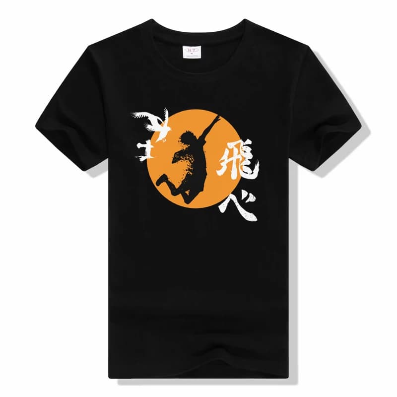 Oya Haikyuu Men's T-shirt Kuroo Anime Bokuto Manga Shoyo Volleyball Creative T-shirt Short Sleeve T-shirt Cotton T-shirt