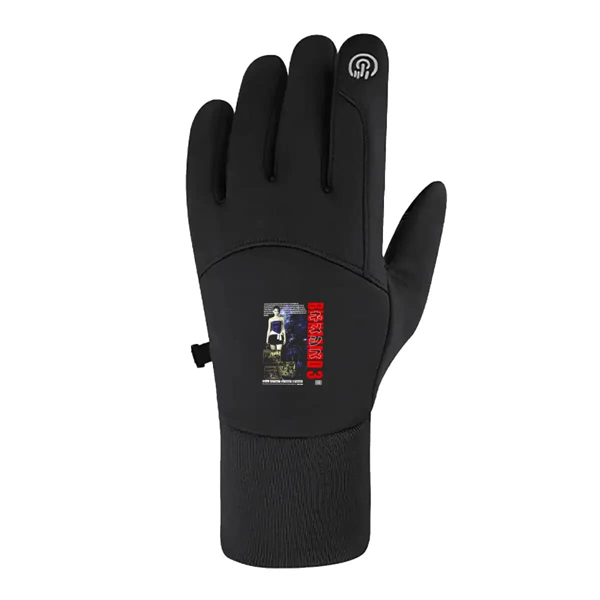 Guanti da sci per moto da guida con touchscreen per pesca sportiva Biohazard 3 Cover