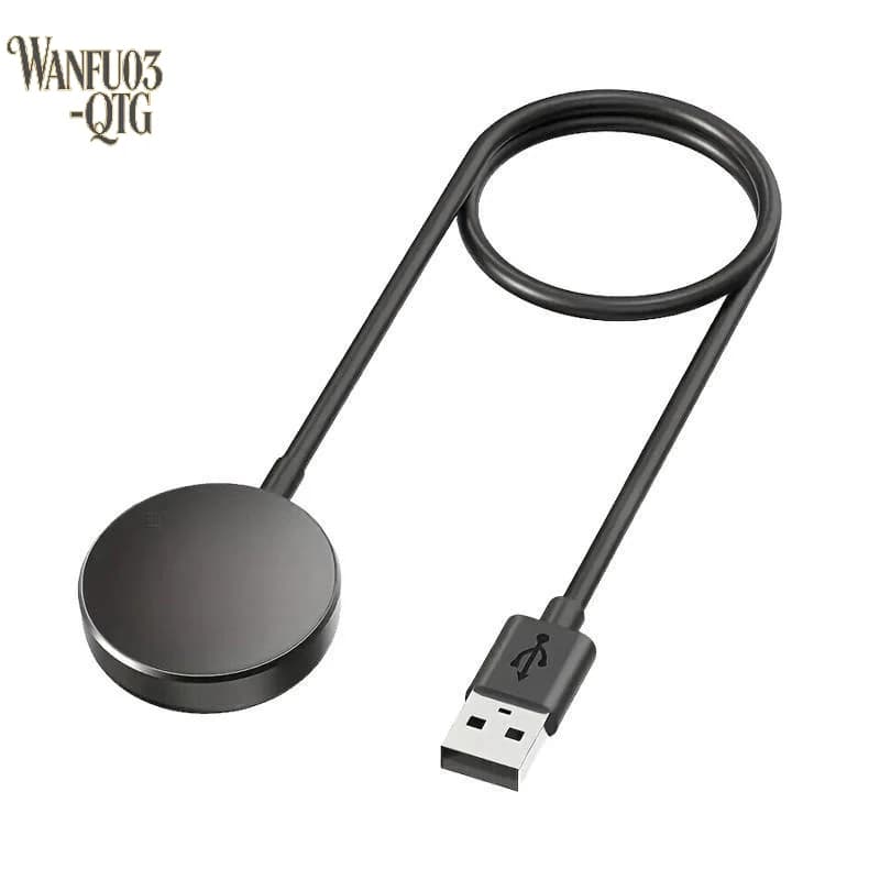 Portable Magnetic Wireless Watch Charger Cable USB Type C Cable Fast Charging Dock Station For Smart Watch Travel Home Charging